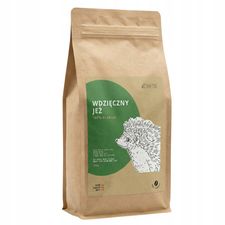CRAFTBE Kawa Ziarnista Wdzięczny Jeż 1kg