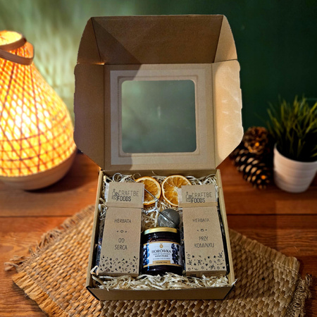 Craftbe Box Prezentowy z Herbatą i Konfiturą