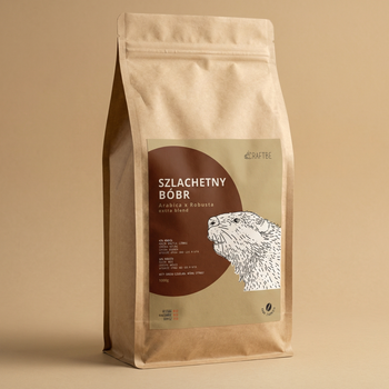 CRAFTRBE Kawa ziarnista Szlachetny Bóbr 1kg