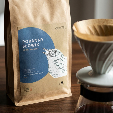 CRAFTBE Kawa Ziarnista Poranny Słowik 1kg