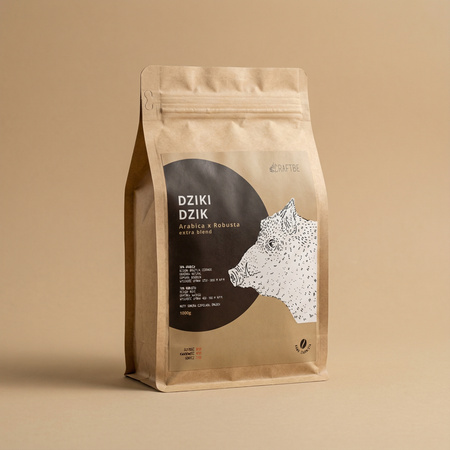 CRAFTBE kawa ziarnista Dziki Dzik 250g