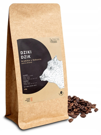 KOSZ BOX PREZENTOWY PREZENT KAWA DZIK UPOMINEK ZESTAW Z KONFITURA CZEKOLADA