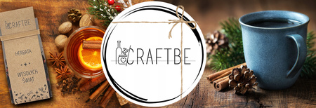 HERBATA WESOŁYCH ŚWIĄT CZARNA ŚWIĄTECZNA GRZANIEC ZIMOWA MAGIA NA PREZENT