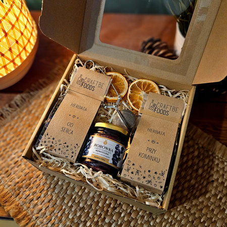Craftbe Box Prezentowy z Herbatą i Konfiturą