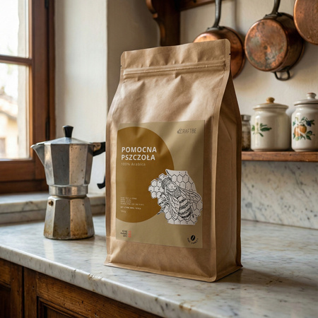 CRAFTBE Kawa Ziarnista Pomocna Pszczoła 1kg