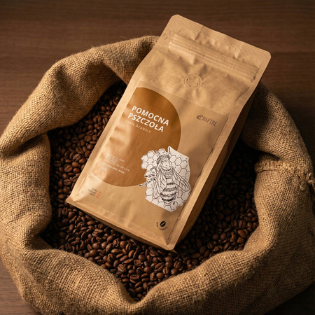 CRAFTBE Kawa Ziarnista Pomocna Pszczoła 1kg