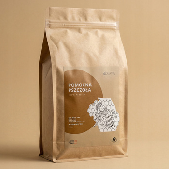 CRAFTBE Kawa Ziarnista Pomocna Pszczoła 1kg