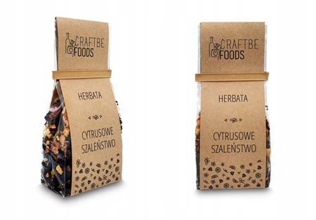 Craftbe Foods Herbata Czarna Cytrusowe Szaleństwo 60g