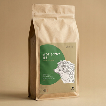 CRAFTBE Kawa Ziarnista Wdzięczny Jeż 1kg